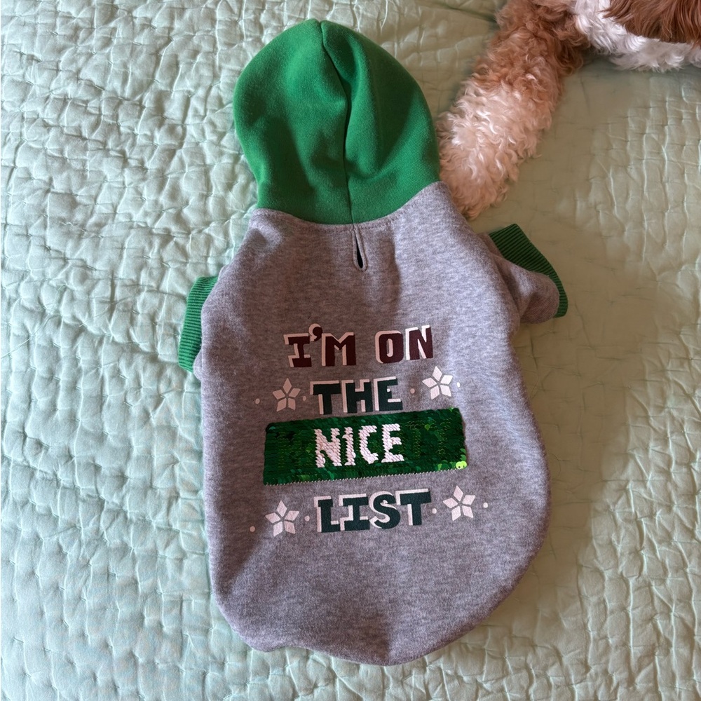 Dog Christmas sweatshirt